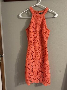 Lulus coral dress